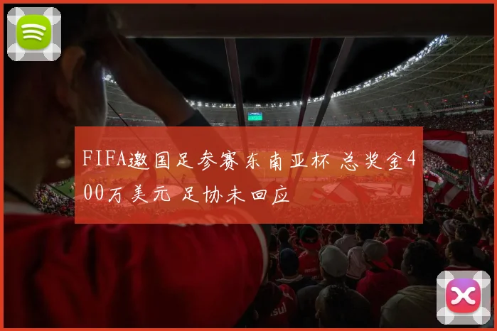 FIFA邀国足参赛东南亚杯 总奖金400万美元 足协未回应